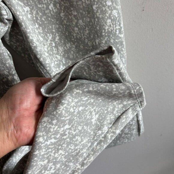 Spanx Womens Speckled Ankle Two Back Front Pocket Leggings Gray Size Medium - Picture 10 of 12